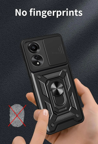 Capa Armadura Kickstand Proteçao Full Camera Para Oppo A60