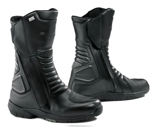 Botas Para Moto Forma Cortina H Dry Negro Impermeables