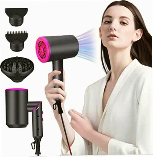 Secador De Pelo De Ion Negativo De Plegable,1800w Color A - Plegable