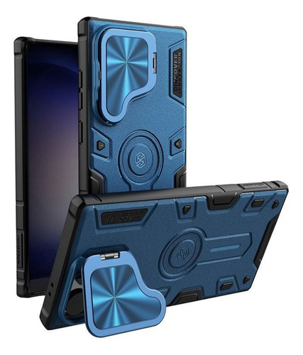 Case Nillkin Armor Para Samsung S24 Ultra - Azul