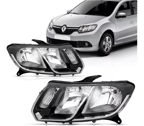 Juego Optica Sandero Stepway 2014 2015 2016 2017 Expression