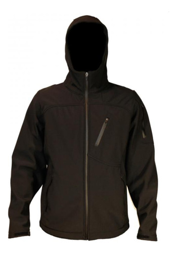 Campera Thermoskin Softshell C/ Capucha Impermeable Outdoors