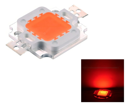 Kit 50 Chip Super Power Led 10w 9v-12v Varias Cores Atacado Cor Da Luz A Escolher 9-12v