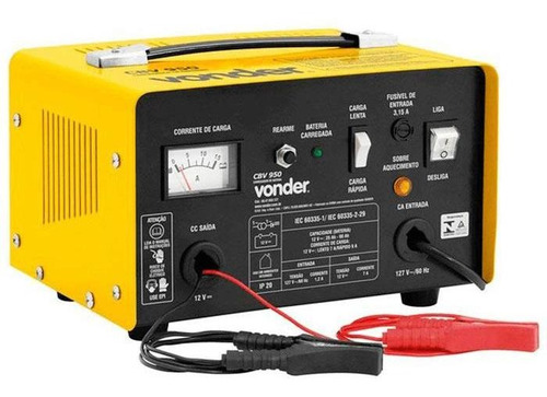 Carregador Bateria Automotivo 12v Cbv950 110v Vonder