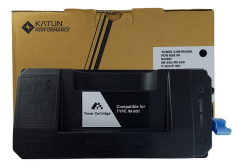 Cartucho De Toner Compativel Mp-601 Mp501 Mp601 Katun