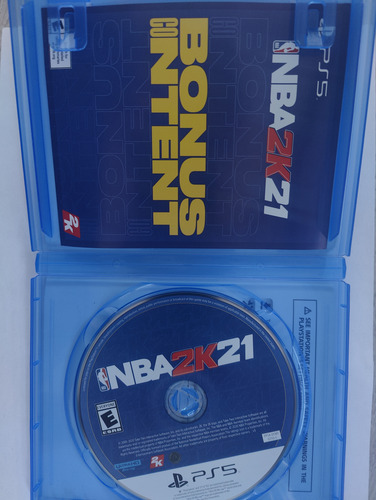 Nba 2k21, Ps5, Playstation 5 (usado) (Usado)