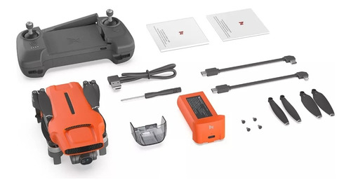 Fimi Mini 3, 2 Baterias + Case. Cor Laranja
