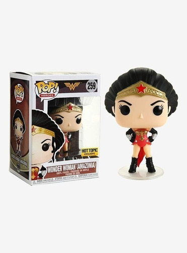 Funko Pop Nuevo Vinilo Dc- Wonder Woman (amazonia) Hot Topic