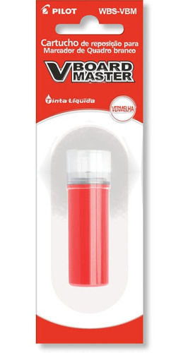 Refil Para Marcador De Quadro Branco V Board Master Vermelho