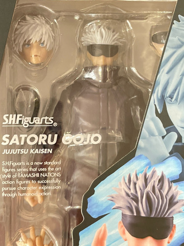 Satoru Gojo Sh Figuarts Jujutsu Kaisen Figura Bandai Tamashi (Usado)