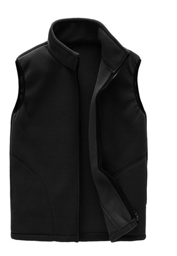 Chaqueta Polar Cortavientos Para Hombre Chaleco Softshel [u]