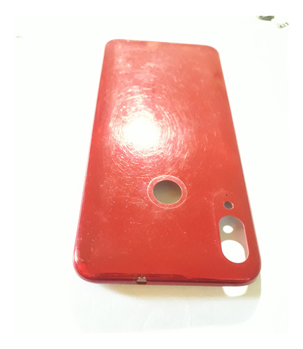 Tapa Trasera Motorola Moto E6 Plus Xt2025 Color Roja De Uso (Usado)