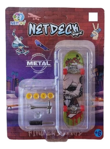 Metal Skate De Dedo Profissional Netdeck - Netdeck 30200