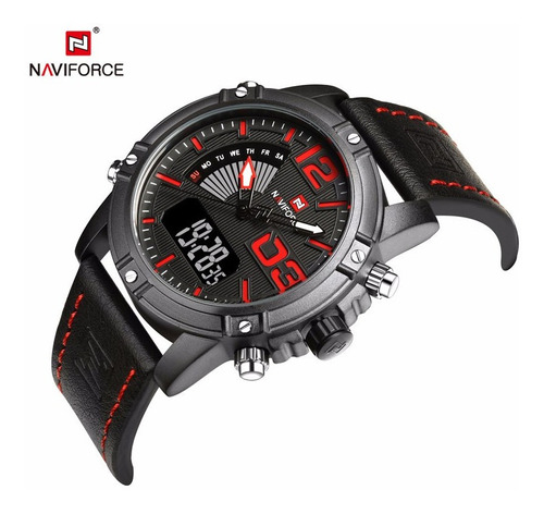 Naviforce Nf9095 Multifunción Calidad Estilo Cuero Moderno