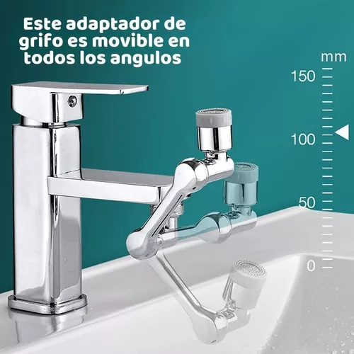 Extensor de Grifo de Cocina o Baño de Alta Presión Aireador Giratorio  Adaptador