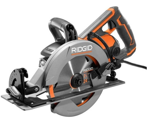 Sierra Circular Ridgid, Electrica 7.25  15 Amp Color Naranja Frecuencia 0