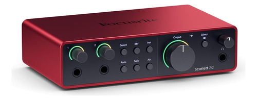 Focusrite Scarlett 2i2: Interfaz Usb Y Bundle Para Estudio