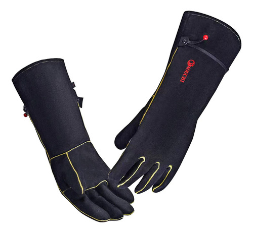 Guantes De Soldadura De Cuero 932 Para Mujeres Y Hombres, R