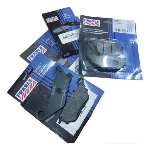 Kit Juego Pastillas Freno Yamaha Xtz 250 Frasle