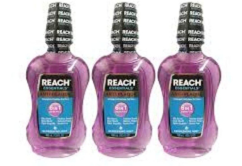 Reach Essentials - Lote De 3 Bocas Antiplaca (6 En 1, 400 Ml