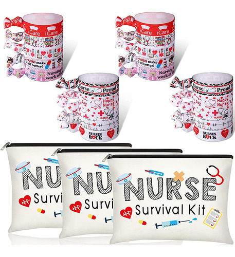 23 Pcs Nurse Week Gifts Nurse Accessories Set, Incluye 3 Nur