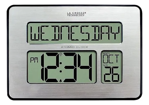 comprar La Crosse Technology 5131419int Reloj De Calendario Completo