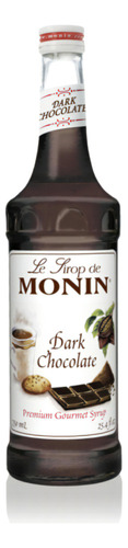 Monin Jarabes 750 Ml (vidrio) Chocolate Dark (horecas)