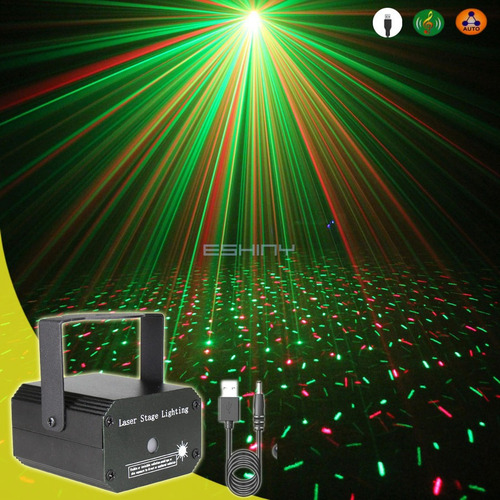 Proyector Láser Mini R&g Full Stars, Luz Para Dj, Bar De Bai