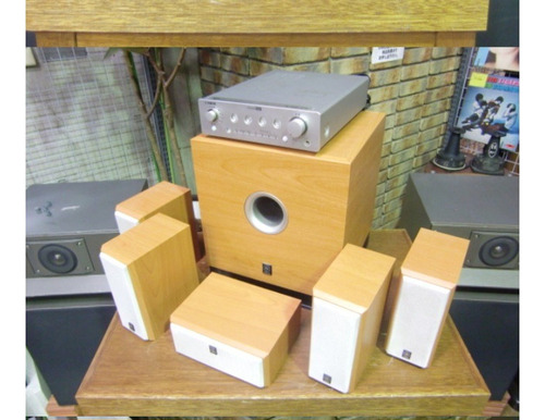 Home Theater Yamaha Avc 20 Gris 5.1 (Usado)