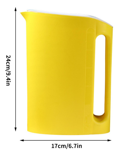 Jarra De Con Tapa Jarra De Agua Fría De 2 2 L Con Asa Jarra