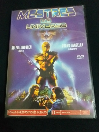 Imagem 1 de 6 de Dvd He-man Original 80s Mestres Do Universo C/dolph Lundgren