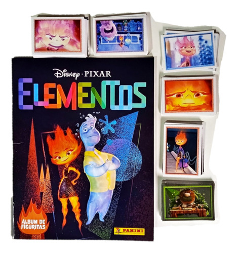 Álbum De Figuritas Elementos Panini Completo A Pegar