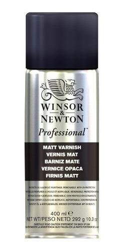 Barniz En Aerosol Winsor & Newton 400 Ml Oleo Y Acrilico