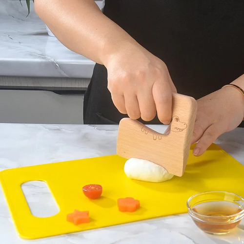 F Juego Cuchillos Cocina Seguros For Niños Montessori,