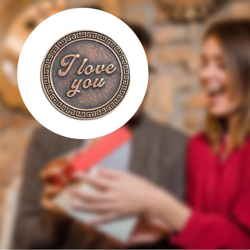 Regalos Del Día De San Valentín Pequeña Moneda Única