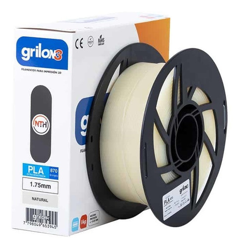 Filamento Pla 870 Ingeo 1.75mm Grilon3 - 1kg - Impresion 3d