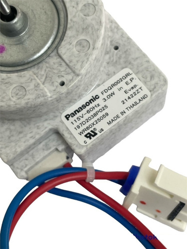 Motor Evaporador Refrigerador Mabe Ge 197d2038p025 Orig