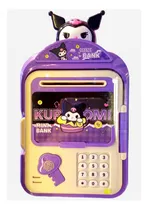 Comprar Alcancía Electrónica Kawaii Kuromi 3d Clave Billetes\u002Fmonedas