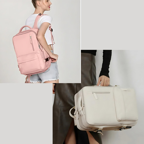 / Kit Mochila Viagem Avião Impermeável Grande Viral Necessai