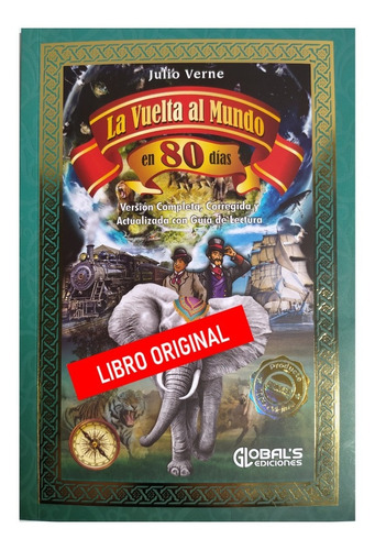 Libro Vuelta Al Mundo En 80 Días - Original