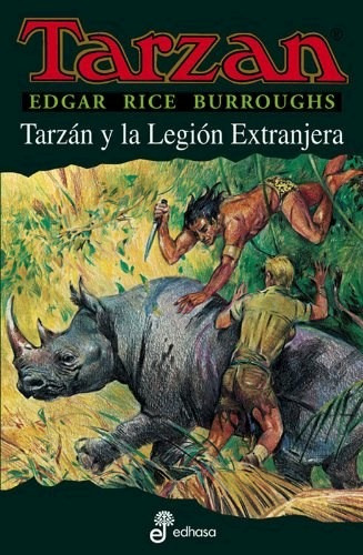 Libro Tarzan Y La Legion Extranjera De Edgard Rice Burroughs