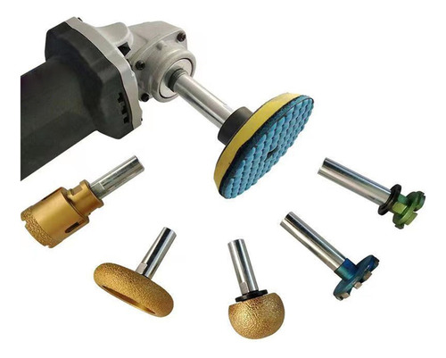 Varilla De Extensión De Amoladora Angular 45 Acero 5/8 -11