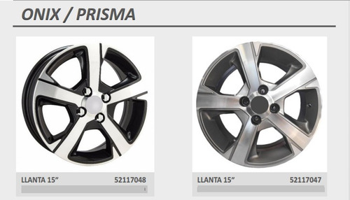Centro Llanta Aleación Agile/montana/onix/pisma Gm 20914866