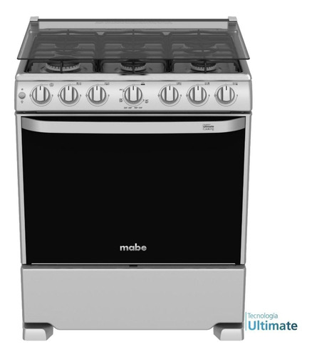 Cocina Mabe A Gas Plata Mercury Em7657csis1 / 6 Quemadores