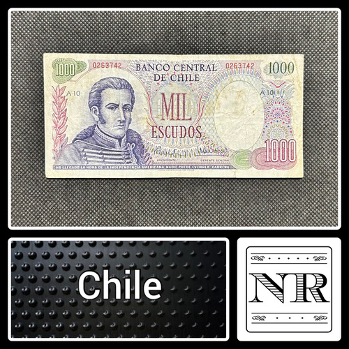Chile - 1000 Escudos - Año 1975 - P #146 - Matus Trucco