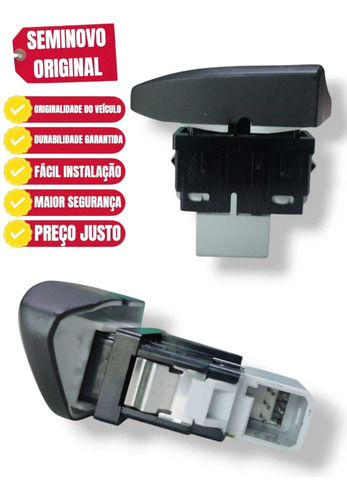 Botão Trava Destrava Porta Onix Prisma 2012 Á 2020 94760241
