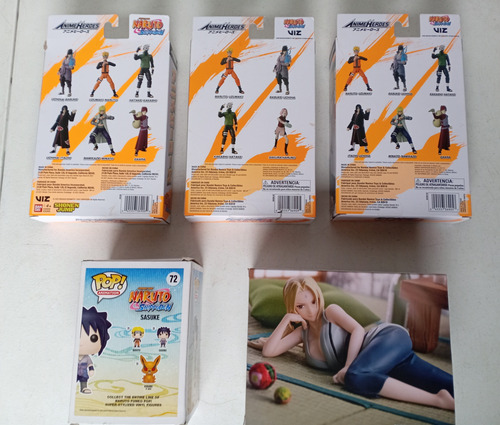 Lote De Figuras Naruto Shippuden Originales En Caja (Usado)
