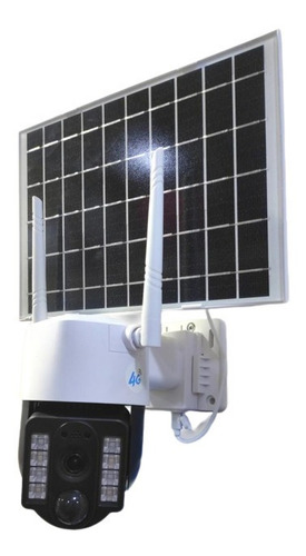 Cámara Vigilancia  Robótica Wifi  Panel Solar V380