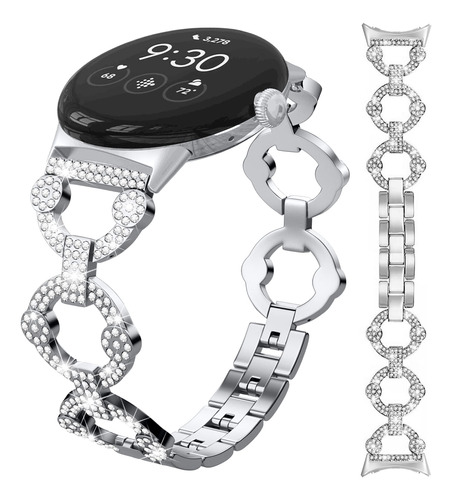 Correa Reloj Para Google Pixel Mujer Niña Brillante Diamante