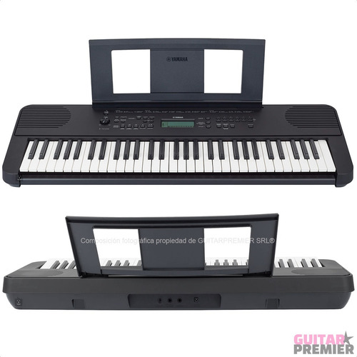 Imagen 10 de 10 de Organo Teclado Yamaha E360 Sensitivo 61 Teclas Usb Atril